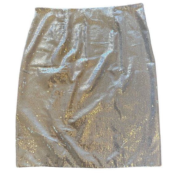 NWT Cider Gray Sequin Knee-Length Skirt Size 3X - Picture 3 of 5